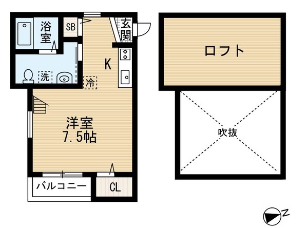 porte-chanceの物件間取画像